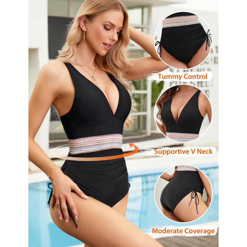 New Womens Tummy Control Swimsuit